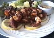 Skewered Shrimp And Prosciutto